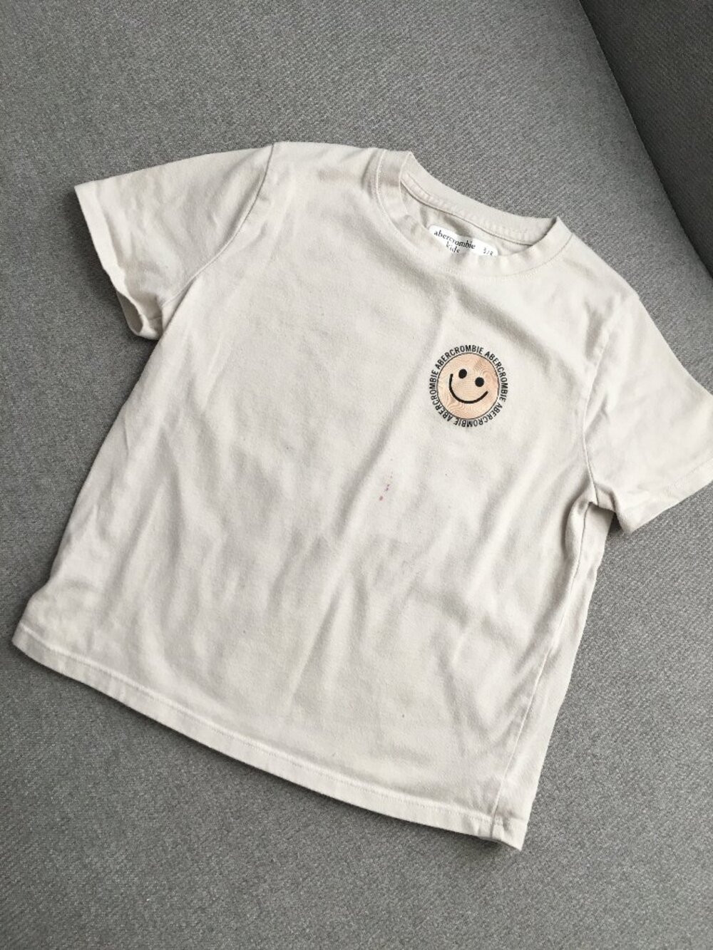 Abercrombie Kids Smiley Face T-shirt 5/6